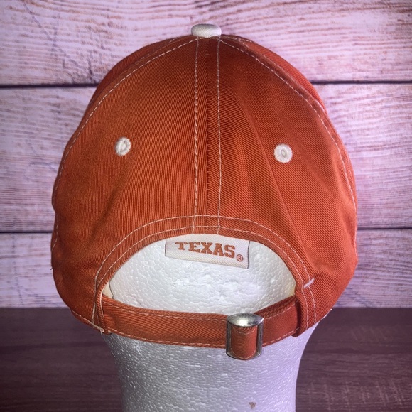 Texas Longhorns Orange & White Adjustable Hat by Signatures - Picture 4 of 10
